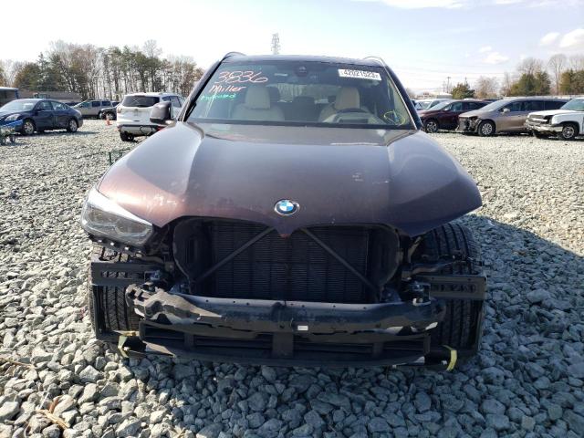 5UXCR6C56KLL36409 - 2019 BMW X5 XDRIVE40I Marron photo 5