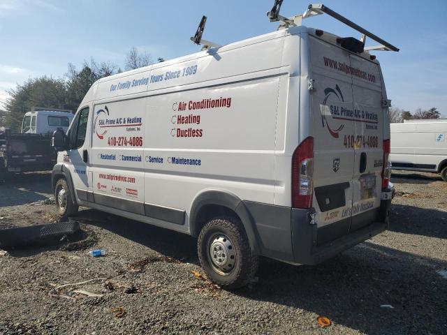 3C6TRVDG9JE123805 - 2018 RAM PROMASTER 2500 HIGH Ақ фото 2