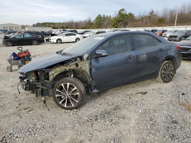 2T1BURHE7JC050869 - 2018 TOYOTA COROLLA L GRAY photo 1