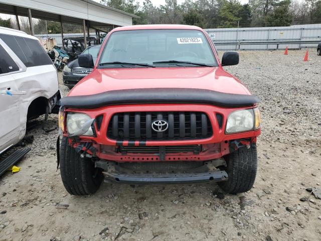 5TEGN92N34Z333375 - 2004 TOYOTA TACOMA DOUBLE CAB PRERUNNER RED photo 5