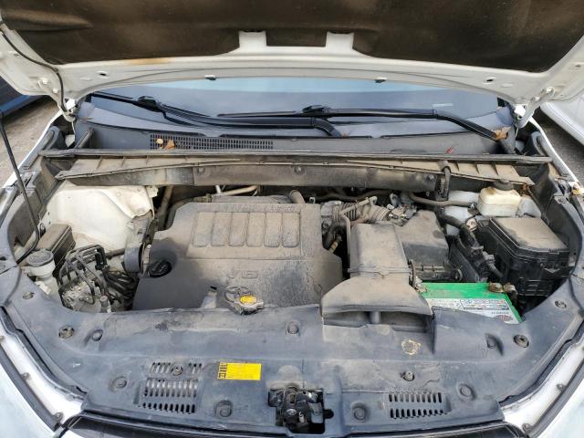 5TDKKRFHXFS052732 - 2015 TOYOTA HIGHLANDER XLE WHITE photo 12