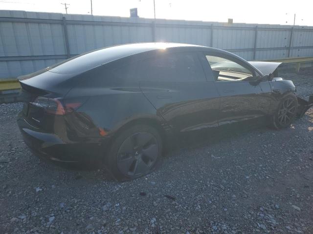 5YJ3E1EB0PF390253 - 2023 TESLA MODEL 3 BLACK photo 3