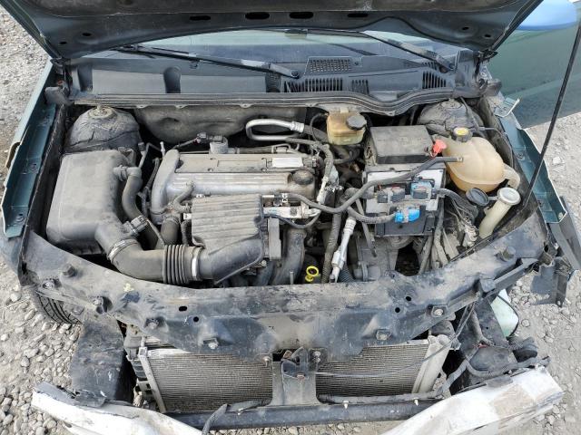 1G8AJ55F66Z154142 - 2006 SATURN ION LEVEL 2 GREEN photo 11