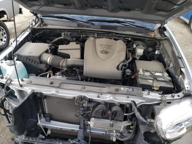 3TMAZ5CN7KM104919 - 2019 TOYOTA TACOMA DOUBLE CAB 银色 照片 11