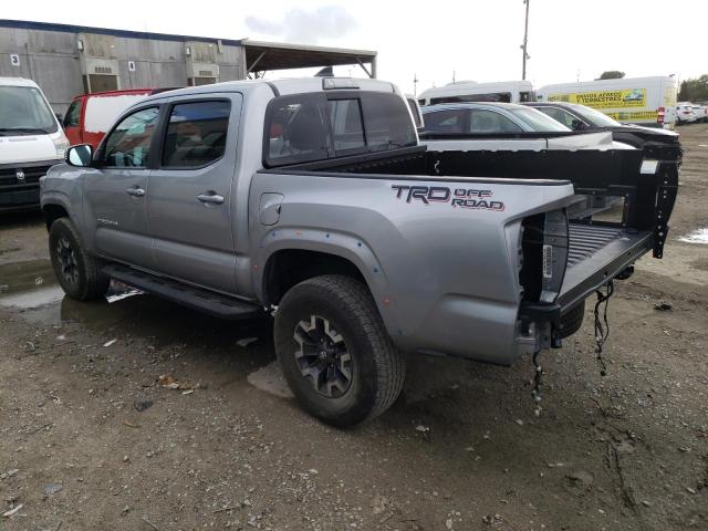 3TMAZ5CN7KM104919 - 2019 TOYOTA TACOMA DOUBLE CAB 银色 照片 2