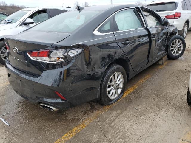 5NPE24AF5KH799001 - 2019 HYUNDAI SONATA SE BLACK photo 3