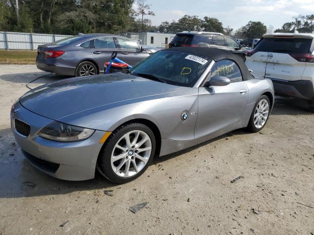 4USBU33577LW72713 - 2007 BMW Z4 3.0 GRAY photo 1