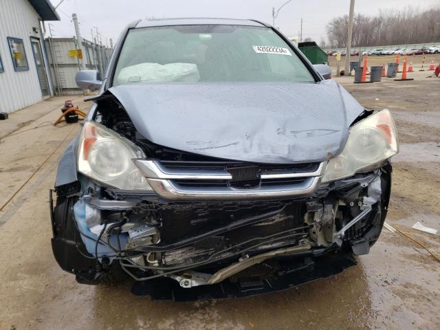 5J6RE4H78AL059325 - 2010 HONDA CR-V EXL BLUE photo 5