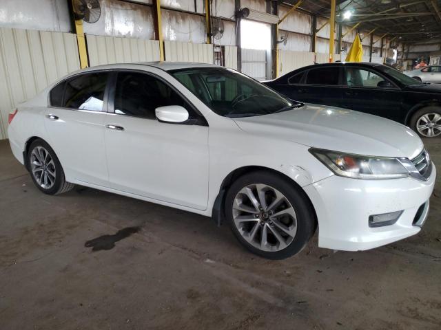 1HGCR2F5XEA128377 - 2014 HONDA ACCORD SPORT WHITE photo 4