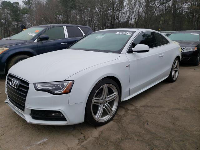 WAUWFAFR6DA065081 - 2013 AUDI A5 PRESTIGE WHITE photo 1