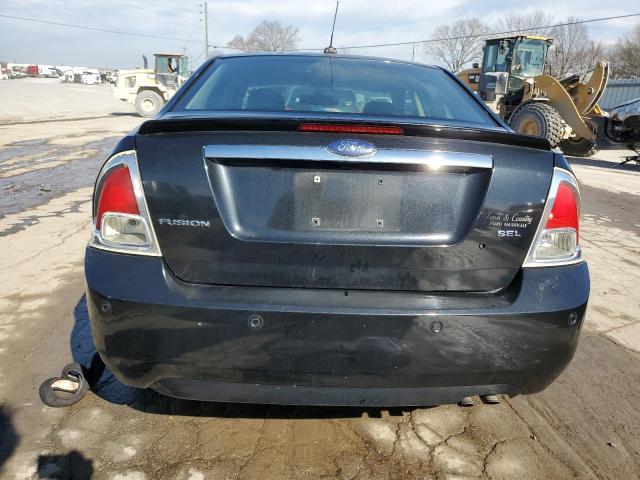 3FAHP08Z19R191688 - 2009 FORD FUSION SEL BLACK photo 6