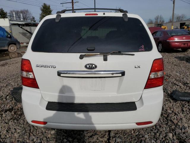 KNDJC736775675894 - 2007 KIA SORENTO EX WHITE photo 6