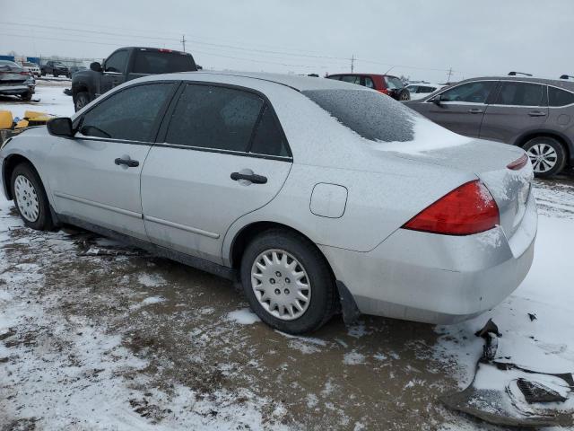 1HGCM56137A149331 - 2007 HONDA ACCORD VALUE SILVER photo 2