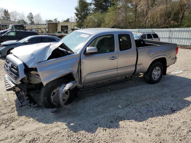 5TFRX5GN0HX078315 - 2017 TOYOTA TACOMA ACCESS CAB ვერცხლისფერი ფოტო 1