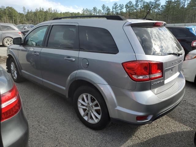 3C4PDCBG2HT523095 - 2017 DODGE JOURNEY SXT SILVER photo 2