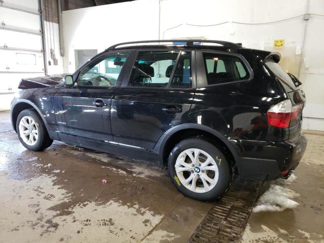 WBXPC93449WE79189 - 2009 BMW X3 XDRIVE30I BLACK photo 2