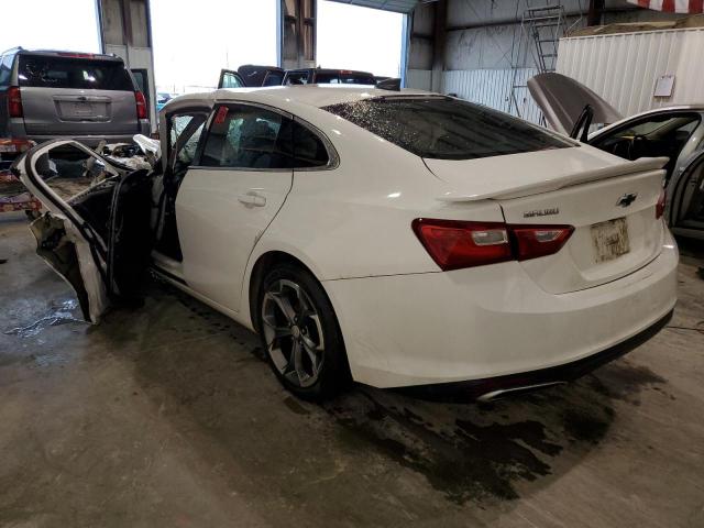 1G1ZG5ST0KF177583 - 2019 CHEVROLET MALIBU RS WHITE photo 2