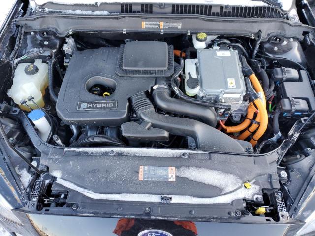 3FA6P0LUXLR240090 - 2020 FORD FUSION SE BLACK photo 11