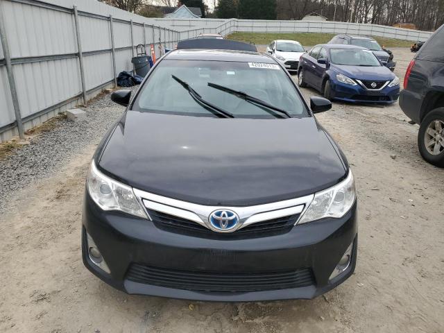 4T1BD1FK0CU053723 - 2012 TOYOTA CAMRY HYBRID BLACK photo 5