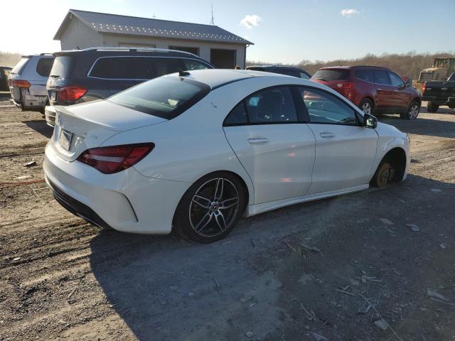 WDDSJ4GB9JN586406 - 2018 MERCEDES-BENZ CLA 250 4MATIC WHITE photo 3