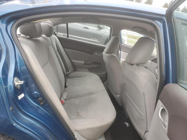 19XFB2F56CE080614 - 2012 HONDA CIVIC LX ლურჯი ფოტო 10