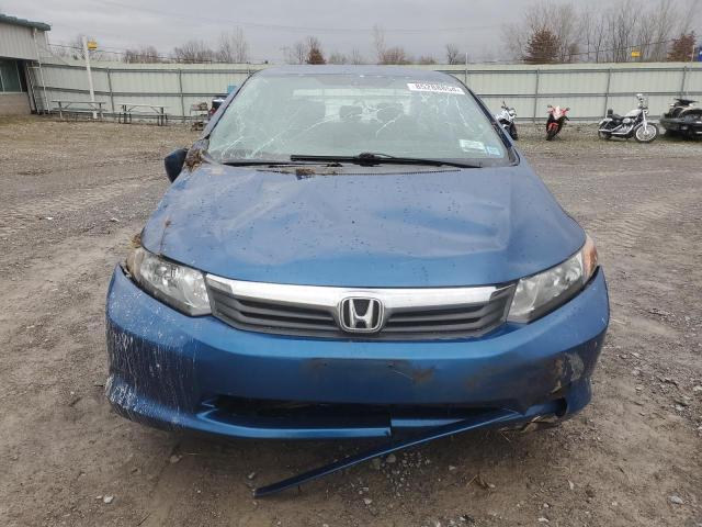 19XFB2F56CE080614 - 2012 HONDA CIVIC LX ლურჯი ფოტო 5