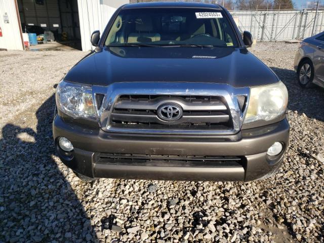 5TETU4GN1AZ730284 - 2010 TOYOTA TACOMA PRERUNNER ACCESS CAB GRAY photo 5