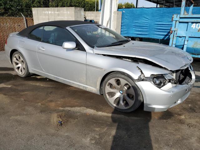 WBAEK73485B326287 - 2005 BMW 645 CI AUTOMATIC SILVER photo 4