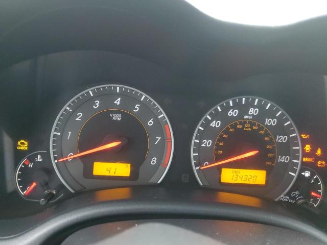 2T1BU4EE2AC408256 - 2010 TOYOTA COROLLA BASE GRAY photo 9