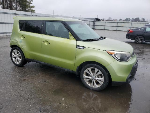 KNDJP3A52F7786069 - 2015 KIA SOUL + GREEN photo 4