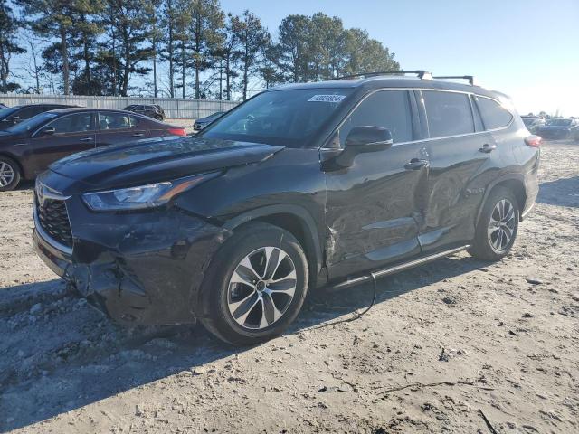 5TDHZRAH1LS501191 - 2020 TOYOTA HIGHLANDER XLE BLACK photo 1