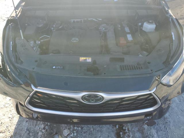 5TDHZRAH1LS501191 - 2020 TOYOTA HIGHLANDER XLE BLACK photo 12