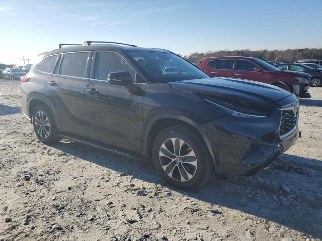 5TDHZRAH1LS501191 - 2020 TOYOTA HIGHLANDER XLE BLACK photo 4