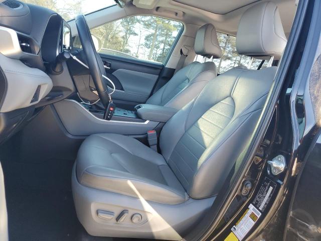 5TDHZRAH1LS501191 - 2020 TOYOTA HIGHLANDER XLE BLACK photo 7