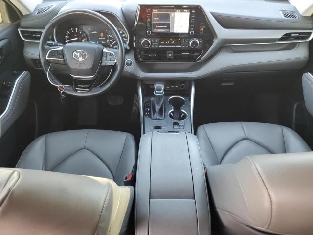 5TDHZRAH1LS501191 - 2020 TOYOTA HIGHLANDER XLE BLACK photo 8