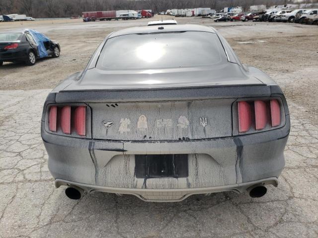 1FA6P8TH9H5307581 - 2017 FORD MUSTANG BLACK photo 6