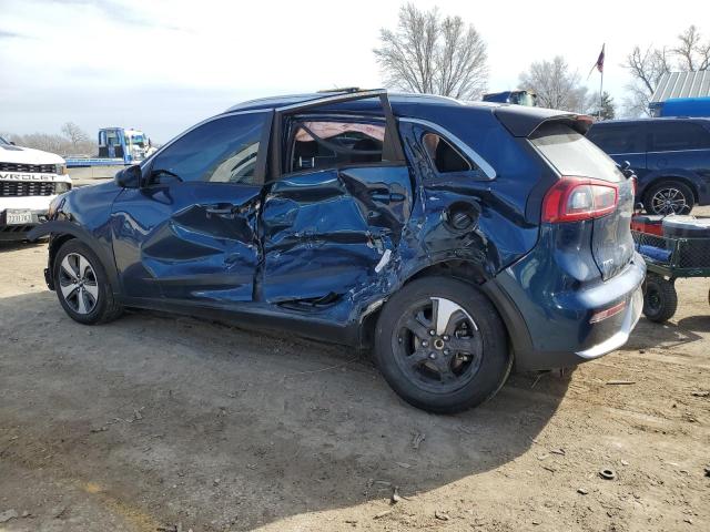 KNDCB3LC5H5050146 - 2017 KIA NIRO FE BLUE photo 2