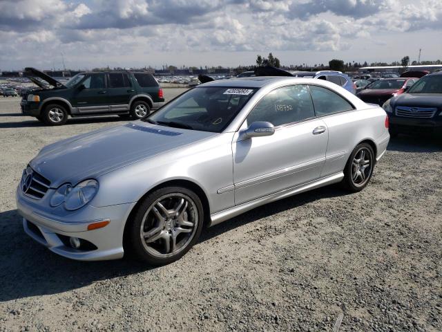 WDBTJ72H49F259461 - 2009 MERCEDES-BENZ CLK 550 SILVER photo 1