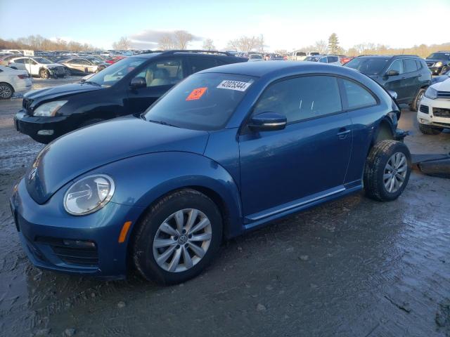 3VWFD7AT4KM714808 - 2019 VOLKSWAGEN BEETLE S BLUE photo 1