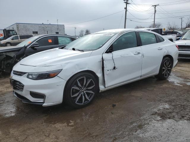 1G1ZE5ST6HF285236 - 2017 CHEVROLET MALIBU LT WHITE photo 1