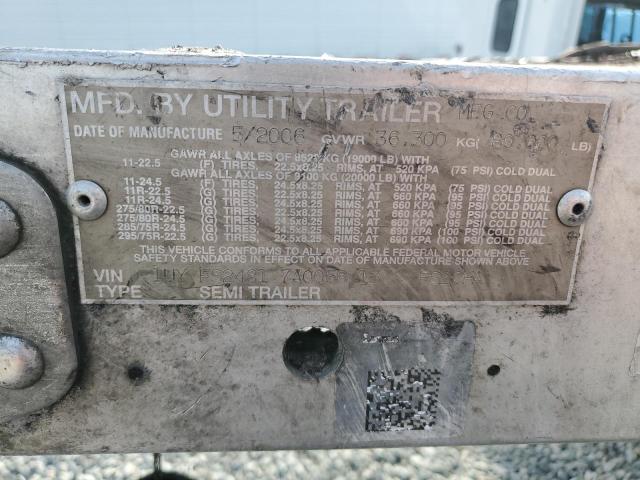 1UYFS24817A005813 - 2007 UTILITY TRAILER Gümüş foto 10