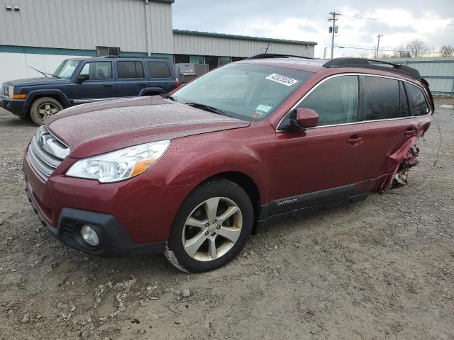 4S4BRBCC1E3228185 - 2014 SUBARU OUTBACK 2.5I PREMIUM MAROON photo 1