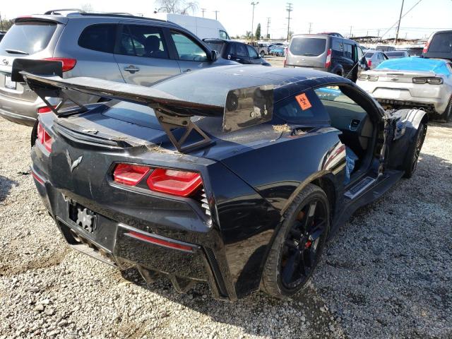 1G1YB2D74K5115795 - 2019 CHEVROLET CORVETTE STINGRAY 1LT BLACK photo 3