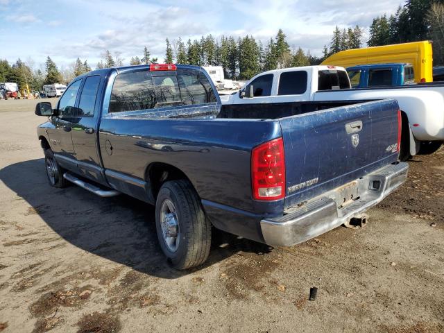 1D7KS28C56J122844 - 2006 DODGE RAM 2500 ST BLUE photo 2