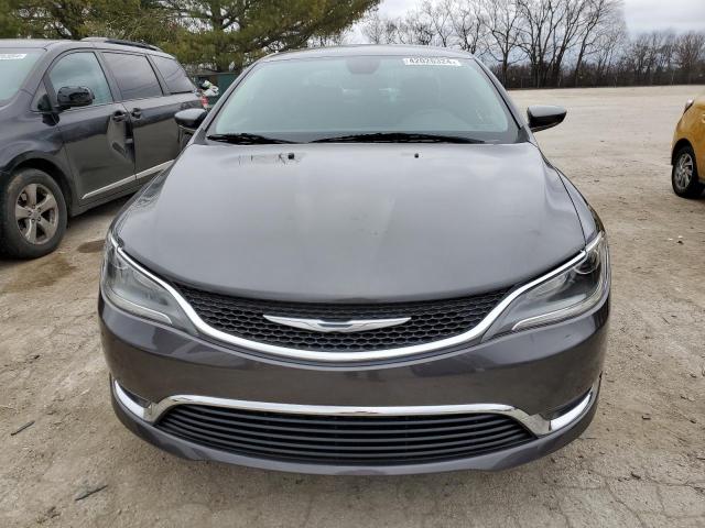 1C3CCCABXFN542549 - 2015 CHRYSLER 200 LIMITED GRAY photo 5