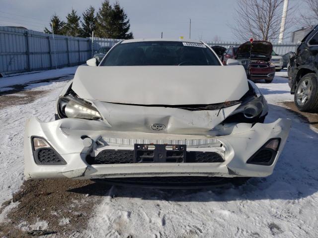 JF1ZNAA13D2703372 - 2013 TOYOTA SCION FR-S WHITE photo 5