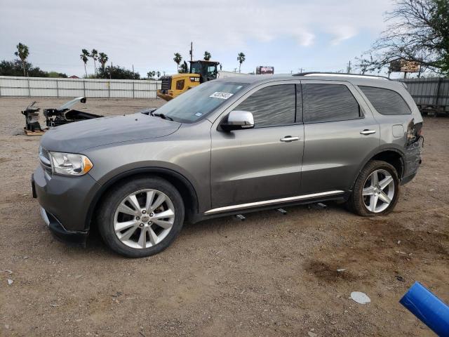 1D4SD4GT1BC696845 - 2011 DODGE DURANGO CREW GRAY photo 1