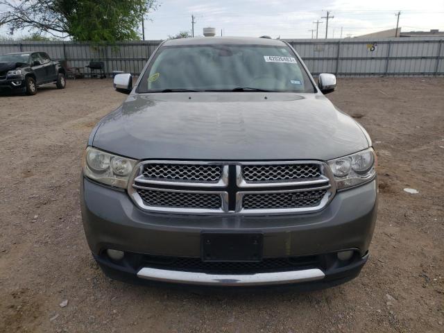 1D4SD4GT1BC696845 - 2011 DODGE DURANGO CREW GRAY photo 5