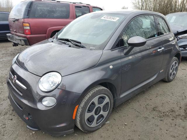 3C3CFFGEXFT681557 - 2015 FIAT 500 ELECTRIC CHARCOAL photo 1