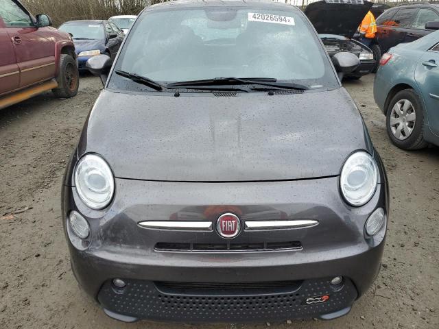 3C3CFFGEXFT681557 - 2015 FIAT 500 ELECTRIC CHARCOAL photo 5